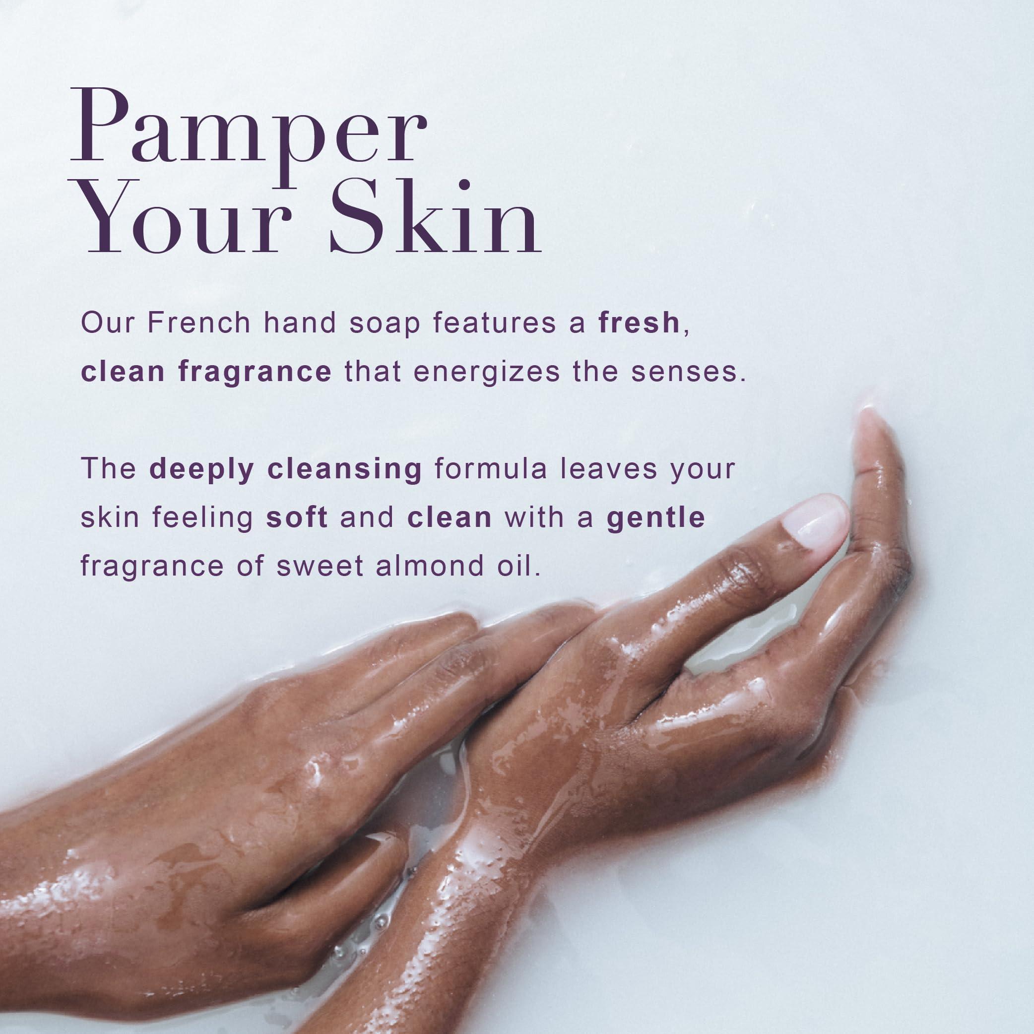 A LA MAISON A LA MAISON de Provence Liquid Soap Honeysuckle, 16.9 Fl Oz (Pack of 3)