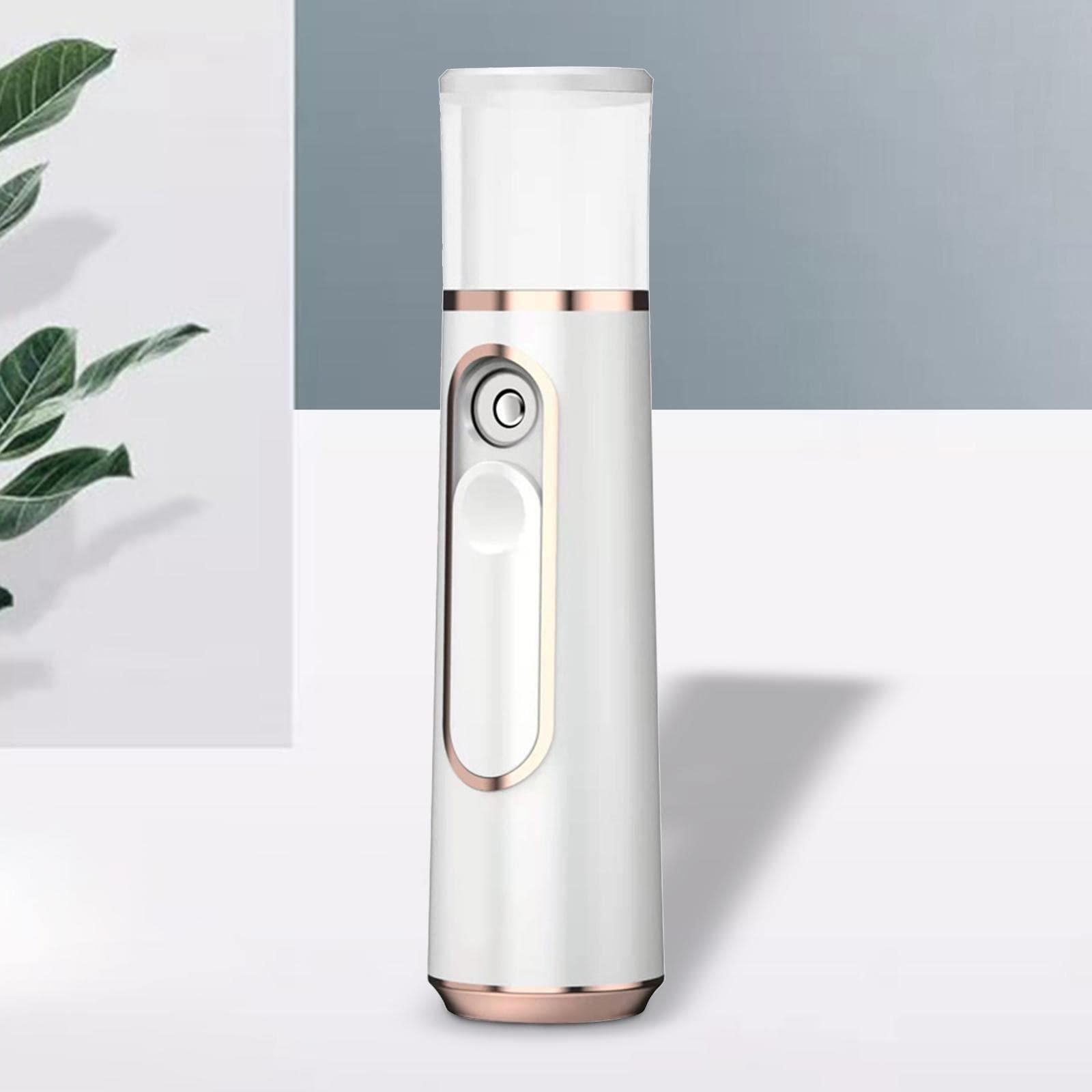 Milageto Portable Facial Mister Moisturizer Steamer Refreshing Sprayer for Travel