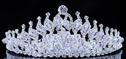 Tiara Delicate Austrian Crystal Rhinestone Tiara Crown Prom Headband Bridal T11999