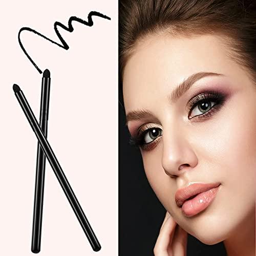 SALOCY SALOCY Eyeliner Smudge Brush Sponge,5 Pcs Soft Eyeshadow Applicators Blending Brush,Eye Pencil Eyeliner Brush Makeup Tools Y
