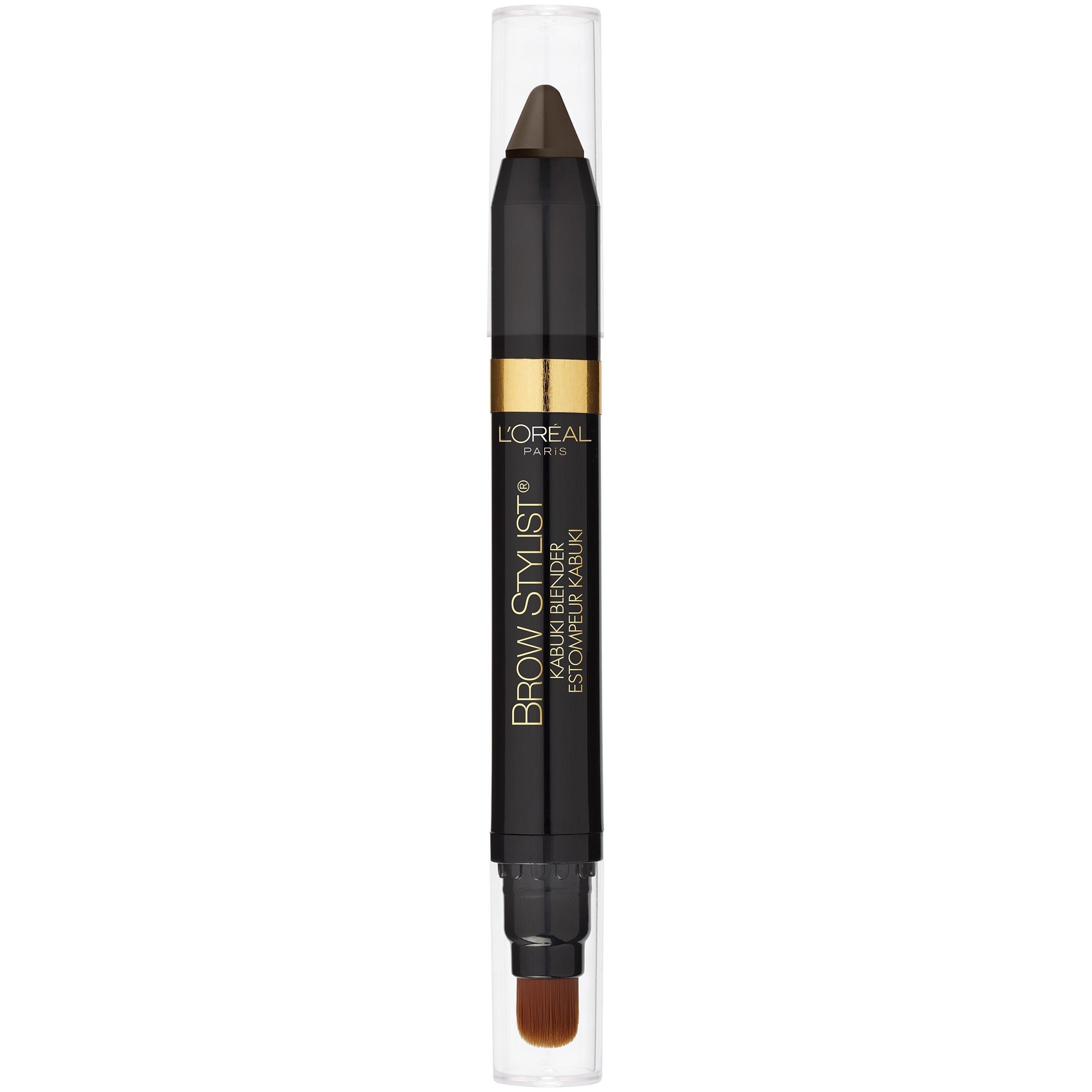 L'Oréal Paris L'Oreal Paris Brow Stylist Kabuki Blender Brow Crayon, Brunette, 0.05 oz.