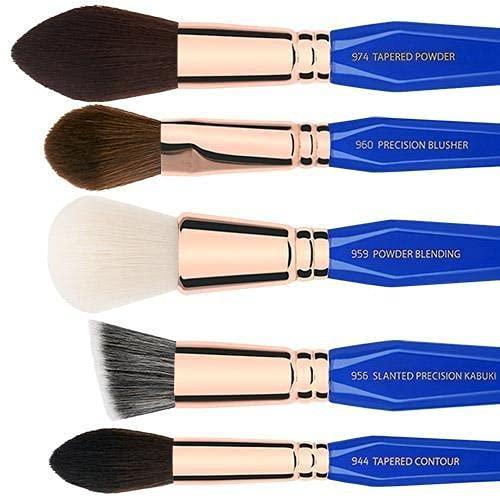 BDELLIUM TOOLS Bdellium Tools Professional Makeup Brush Golden Triangle Phase II Complete 15pc Brush Set with Pouch