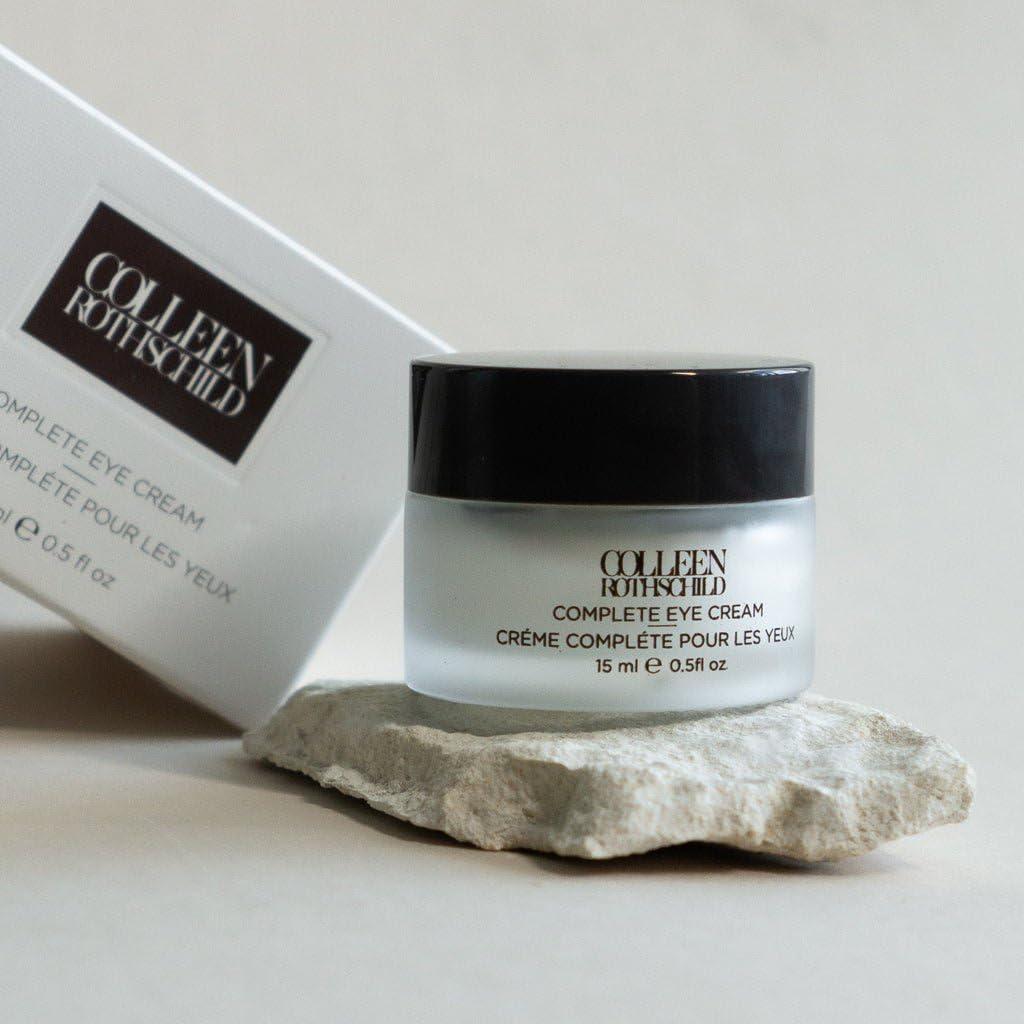 COLLEEN ROTHSCHILD COLLEEN ROTHSCHILD Complete Eye Cream | Daily Restorative Cream Hydrates, Plumps, Firms & Combats Dark Circles | Improves Appearance of Fine Lines & Wrinkles (0.5 fl oz)