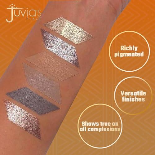 Juvia's Place Juvia\'s Place Palette The Taupes - Nude Shades with Deep Browns, Shades of 6, Professional Eye Makeup, Pigmented Palette, Makeup Palette for Eye Color & Shine