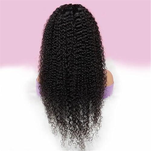JHXIN JHXIN 11A 13x4 Lace Front Wig 180% Jerry Curly 100% Human Hair(30 inch)