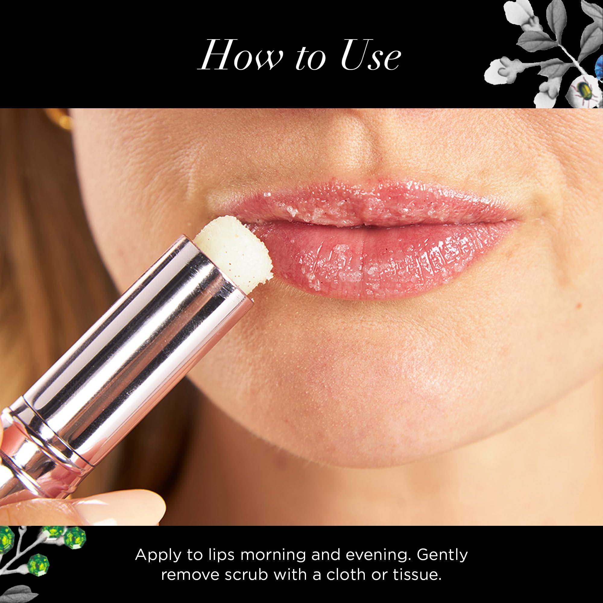 butter LONDON butter LONDON Lippy Lip Scrub Stick, Sugar Buttercream - 100% Natural Sugar-Based Lip Scrubber Exfoliator Nourishes, Hydrates & Lightens Dry & Dark Lips - Lip Care for Smooth & Fresh-Looking Lips