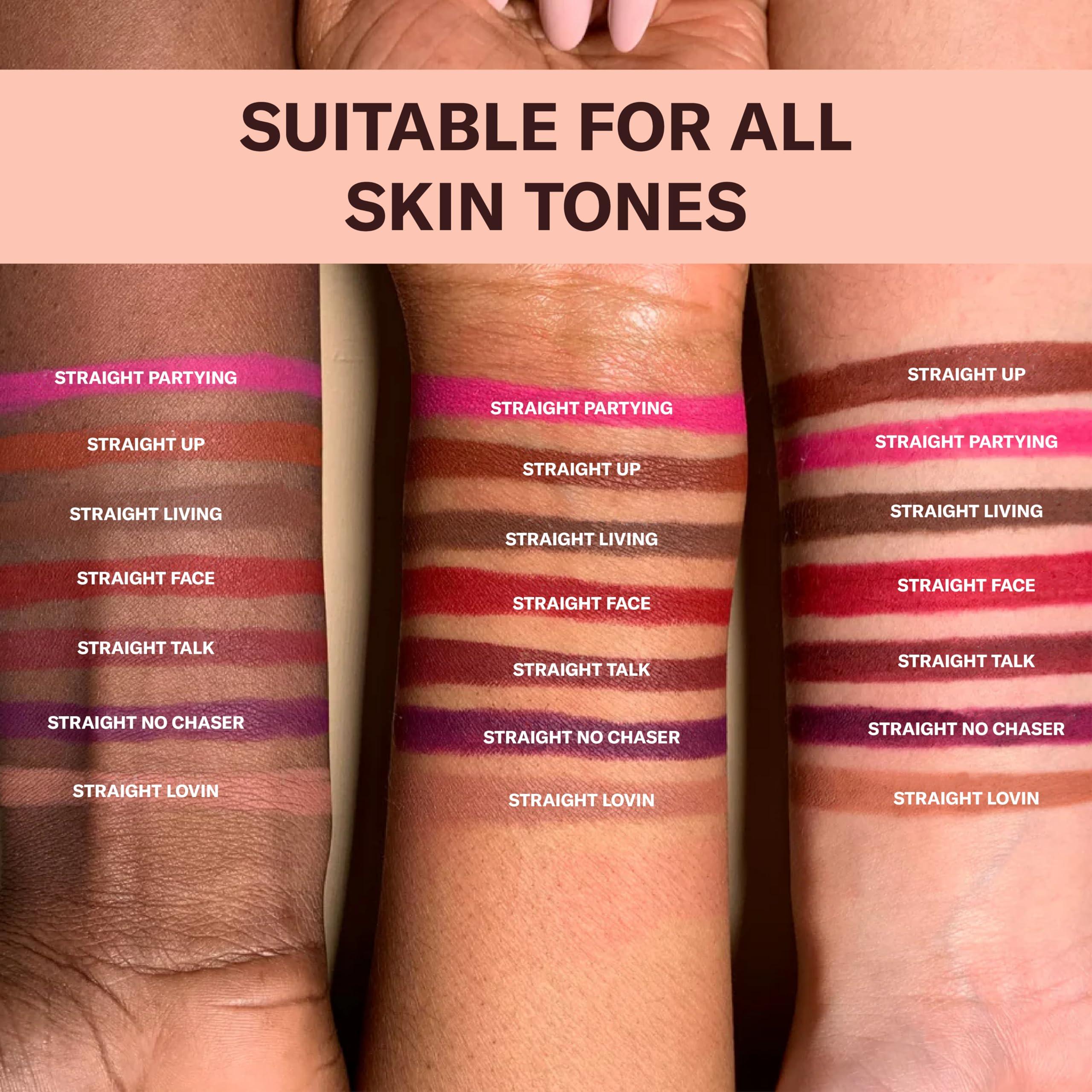 The Lip Bar The Lip Bar | Straight Line Lip Liner | Vegan & Cruelty Free | Straight Facts