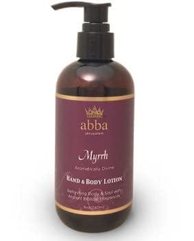 Abba Oil Abba Oil Body Lotion - Myrrh (8 oz with pump) 1 pk 8 Ounce