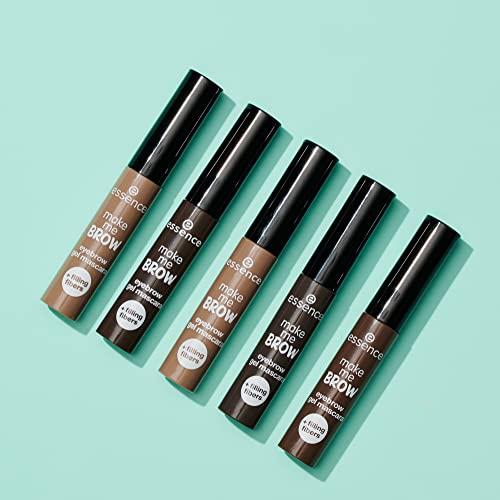 essence cosmetics essence | 3-Pack Make Me Brow Eyebrow Gel Mascara | Infused with Fibers to Fill & Sculpt | Vegan & Paraben Free | Cruelty Free (01 | Blondy Brows)