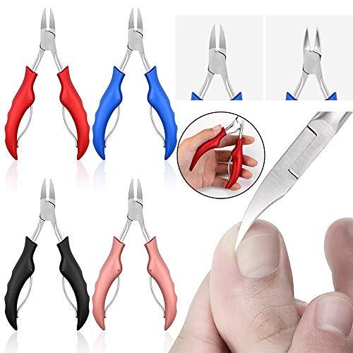 CHXIHome Toenails Manicure Pedicure Tools Dead Skin Dirt Remover, Nail Correction Nippers, Nail Clippers, Paronychia Dead Skin Dirt Remover(Black)