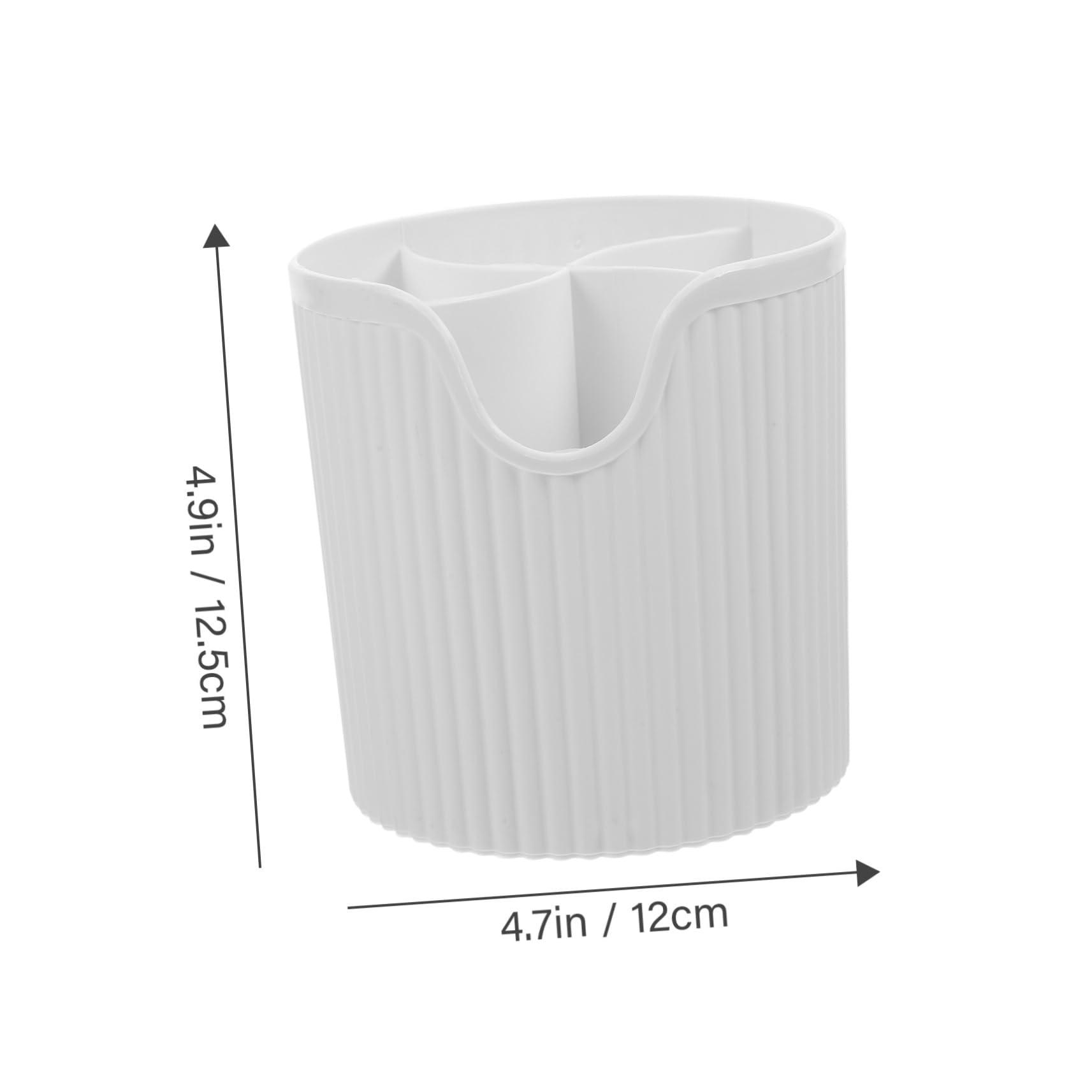 Mikinona Mikinona Makeup Brush Storage Organizer Holder for Desk PP Material Brush Holder Organizer Smooth Surface for Safe Use