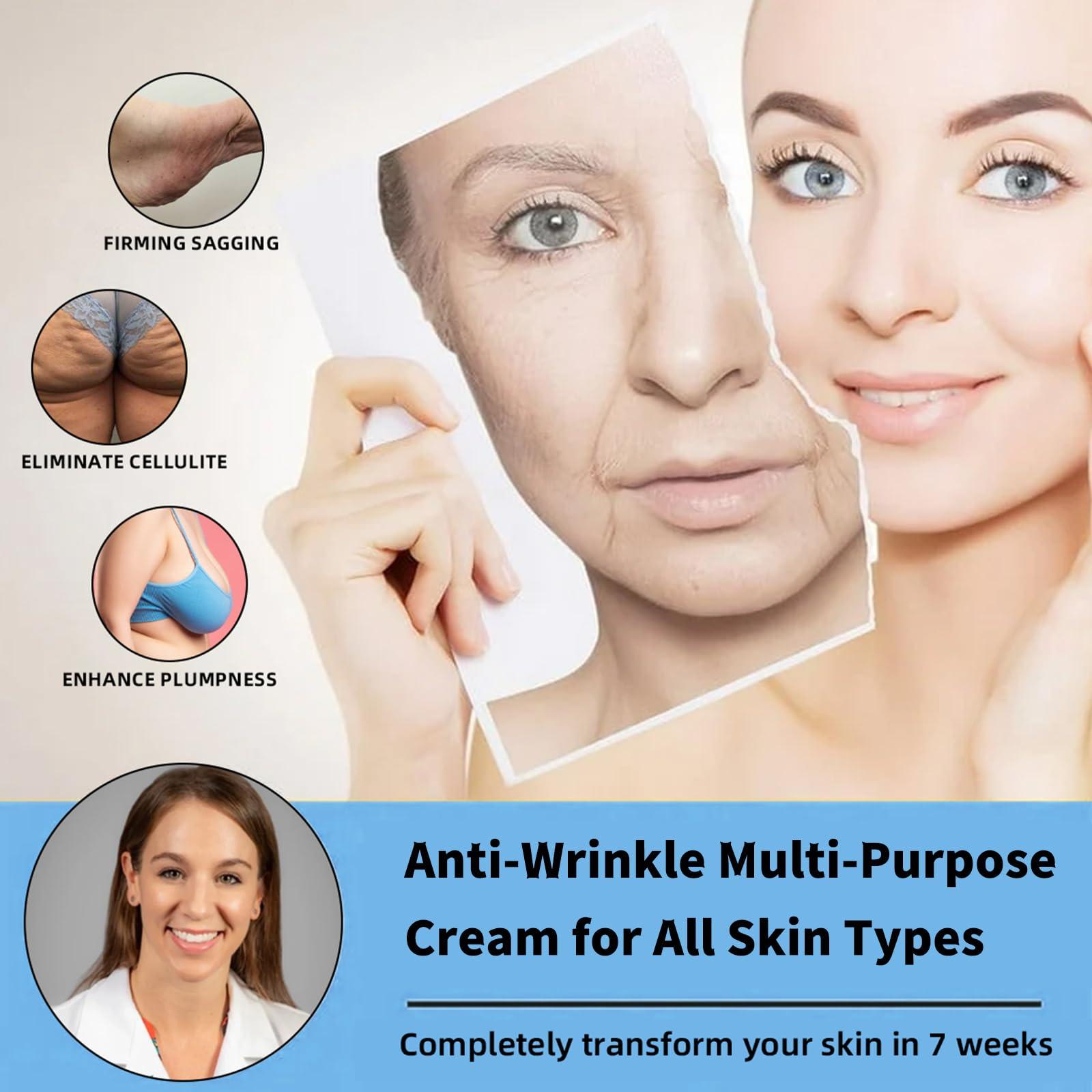 flysmus Aeehfengf Firm Tighten Skin Tighten Cream, Aeehfengf Skin Firming Cream, Aeehfengf Skin Firming Protein Cream, Skin Firming Rejuvenating Serum - 100ml (4PCS)