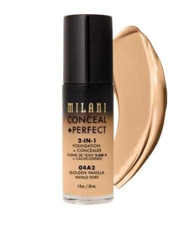 Milani Milani Make It Last Setting Spray and Conceal + Perfect 2-in-1 Foundation + Concealer (Golden Vanilla)