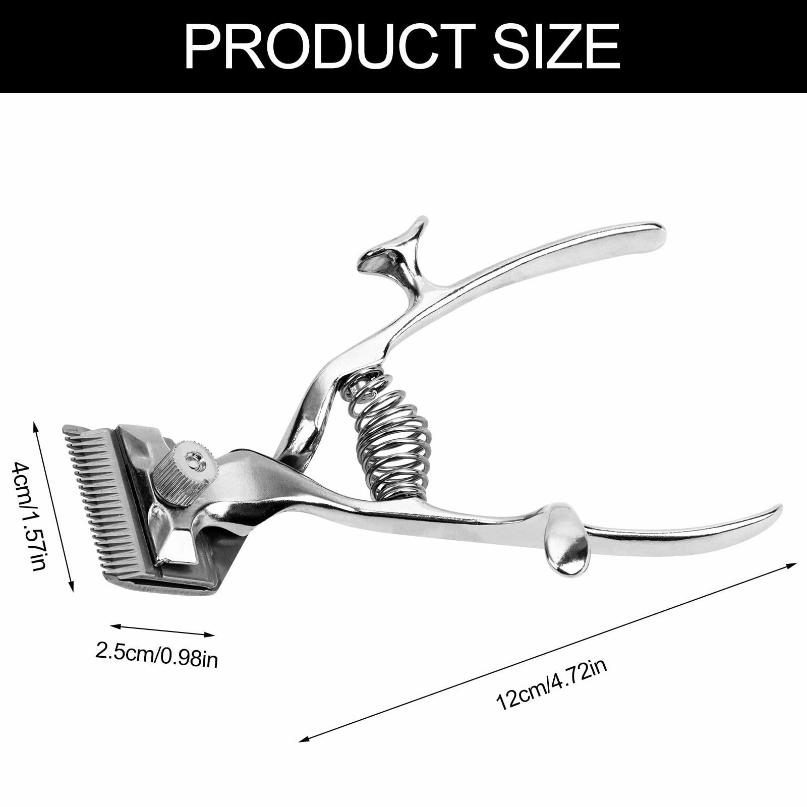 Team-Management Team-Management 1 Pcs Old Fashion Manual Clipper Haircut Hand Push Low Noise Non-Electric Hair Cutter by PIAOPIAONIU