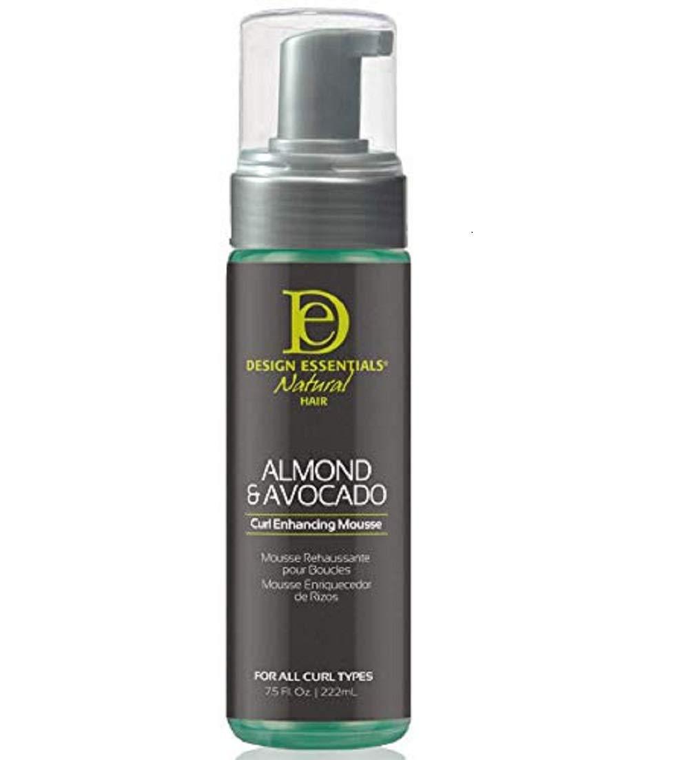 Design Essentials Design Essentials Curl Enhancing Hair Mousse for Curly Hair; Almond and Avocado Collection,7.5 Ounce