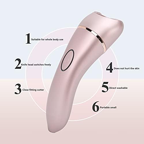 Brrnoo IPX6 Waterproof Electric Hair Remover Epilator Wet Dry Dual Use Hair Removal Machine