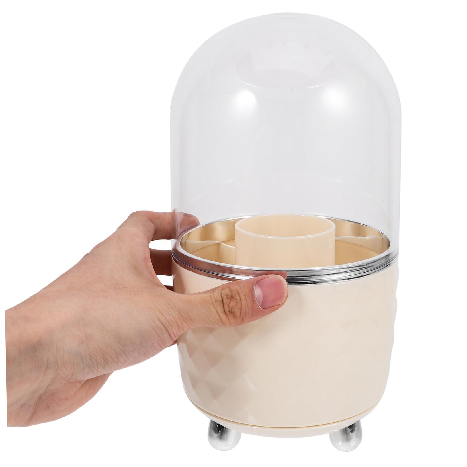 CAXUSD CAXUSD 360 Covered Makeup Brush Cup with Lid Makeup Organizer with Lid The Pet Makeup Organizer Brush Makeup Organizer