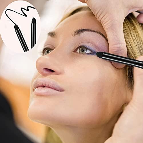 SALOCY SALOCY Eyeliner Smudge Brush Sponge,5 Pcs Soft Eyeshadow Applicators Blending Brush,Eye Pencil Eyeliner Brush Makeup Tools Y