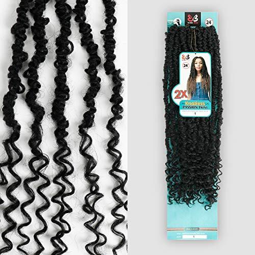 BOBBI BOSS Bobbi Boss Crochet Braids Knotless Passion Twist 24" 2X (1-pack, 1)