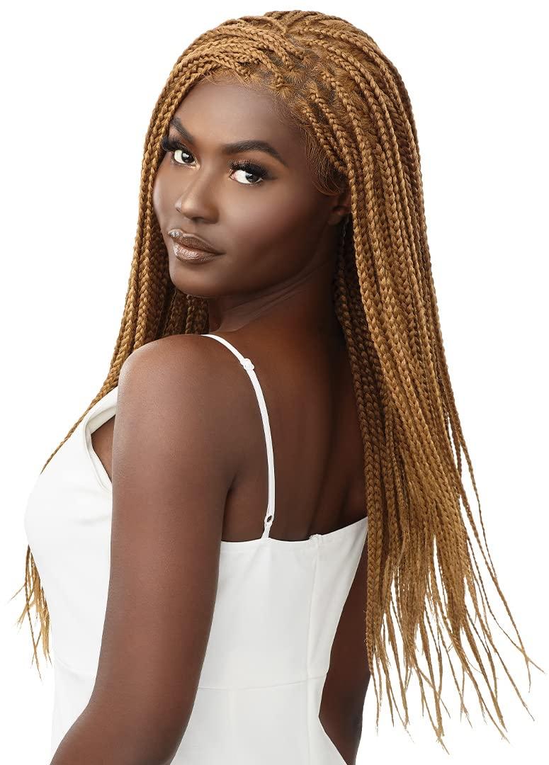 Outre Outre 13x4 Hand Tied Lace Frontal Wig - KNOTLESS SQUARE PART BRAIDS 26" (2T/3027)