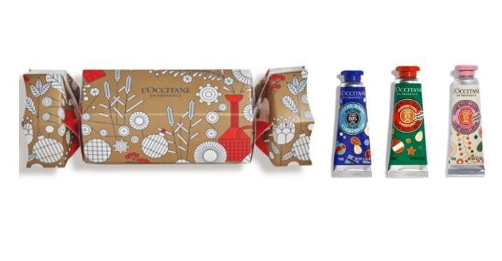 L'Occitane L\'OCCITANE Travel-Ready Crackers Holiday Gift Set: Nourish Hands & Body with Our Most Loved Scents