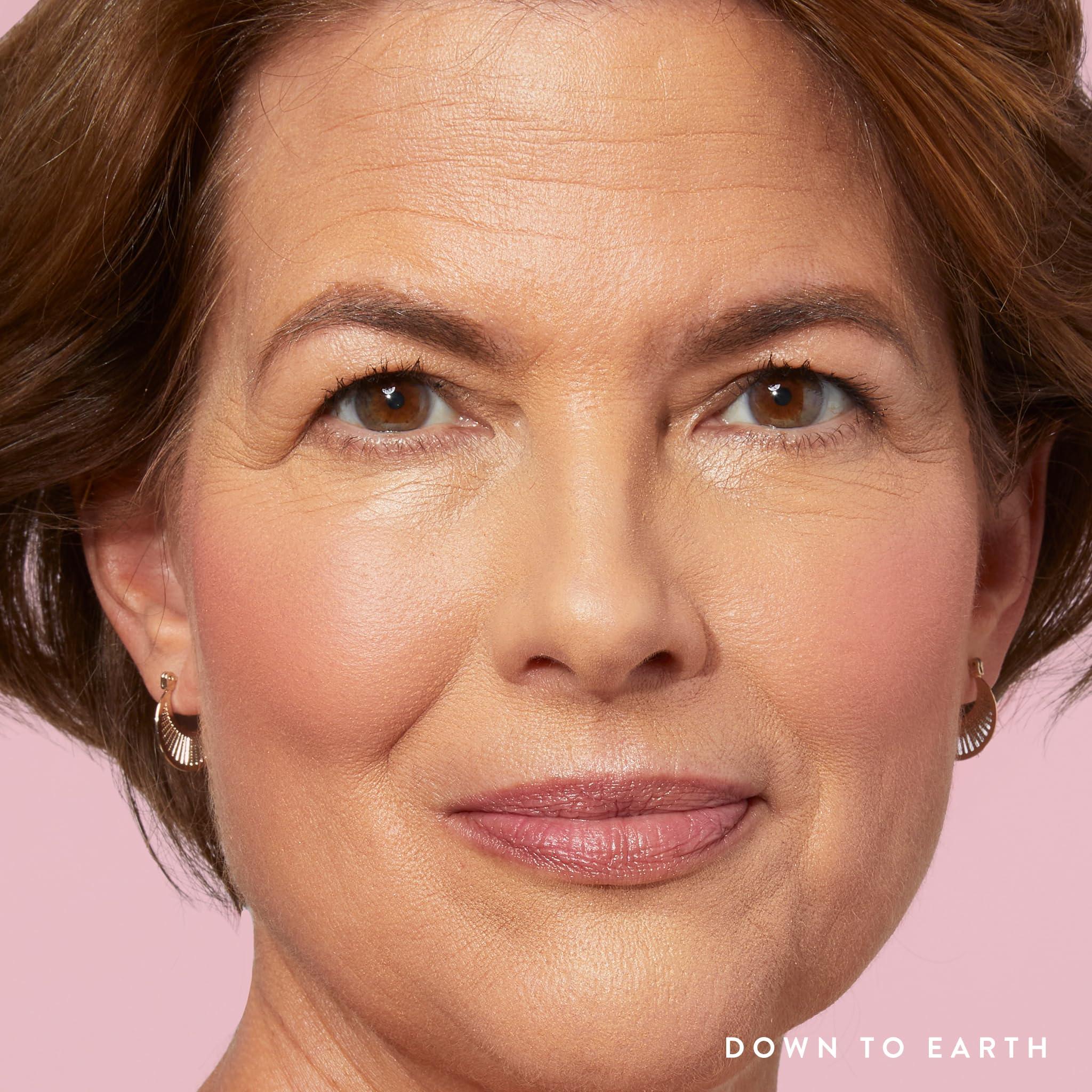 LAURA GELLER NEW YORK LAURA GELLER NEW YORK Baked Blush-n-Brighten Marbleized Blush for Cheeks - Down to Earth - Natural Finish - Buildable Color