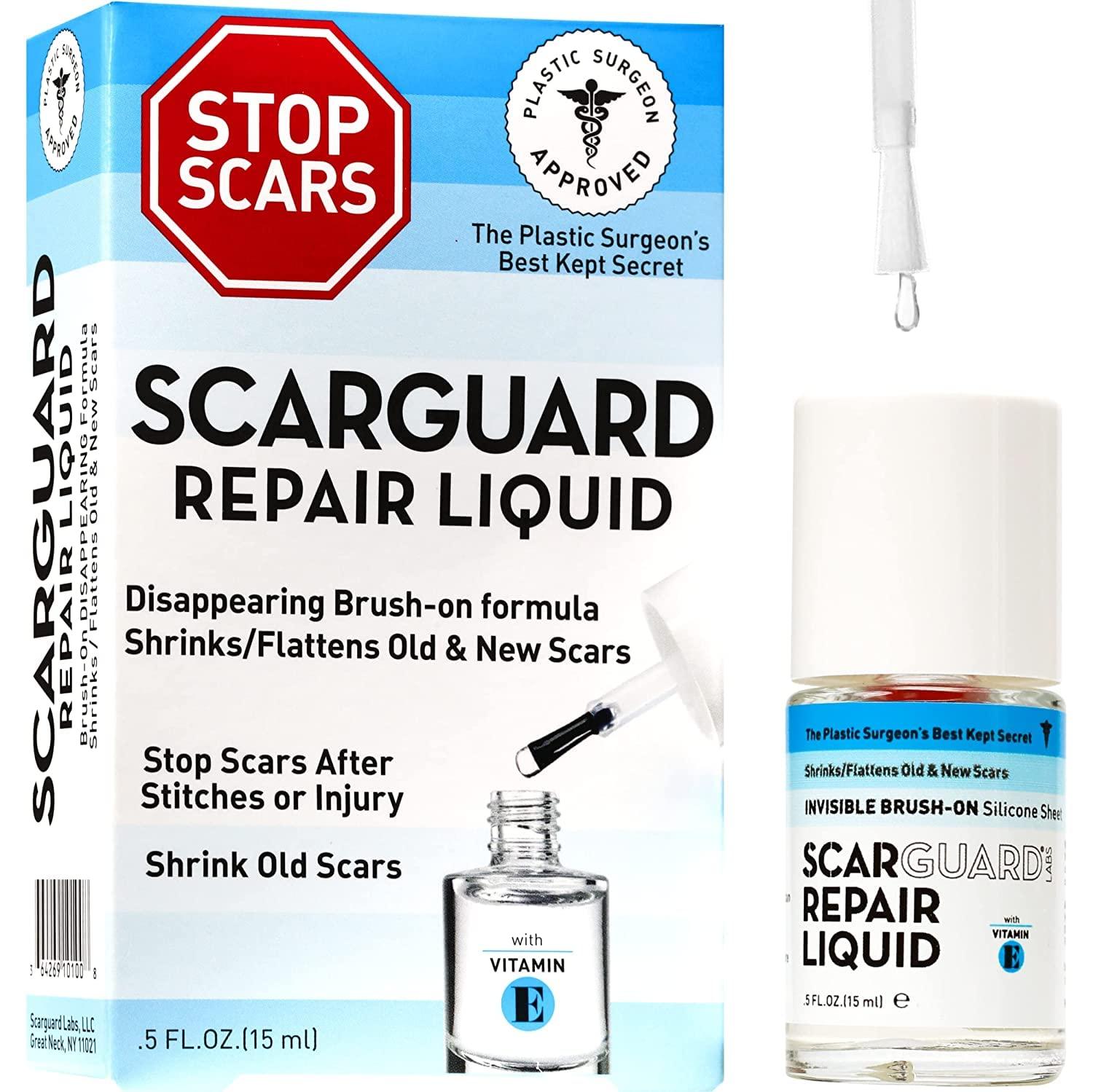 ScarGuard Scarguard Repair Liquid with Vitamin E 0.5 oz ( Pack of 2)