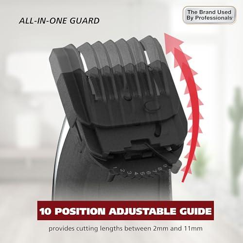 Wahl Wahl Groomsman Pro All in One Beard Trimmer for Men, Mens Beard Trimmer Rechargeable Cordless Hair Trimmer, Includes 3 Attachment Heads for Beard, Nose, & Ear Hair Trimming - Model 5617