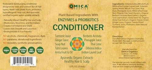 Omica Organics Omica Organics Plant Based Conditioner with Enzymes and Probiotics (12 fl oz)