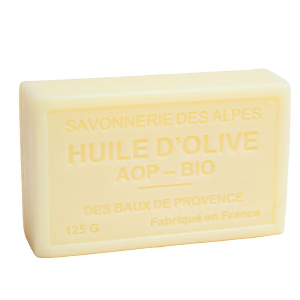 Label Provence Nature Label Provence Nature Savon de Marseille - Nourishing French Soap Made With Pure Organic Olive Oil and Shea Butter - Aniseed Fragrance (Pastis) - 125 Gram Bar