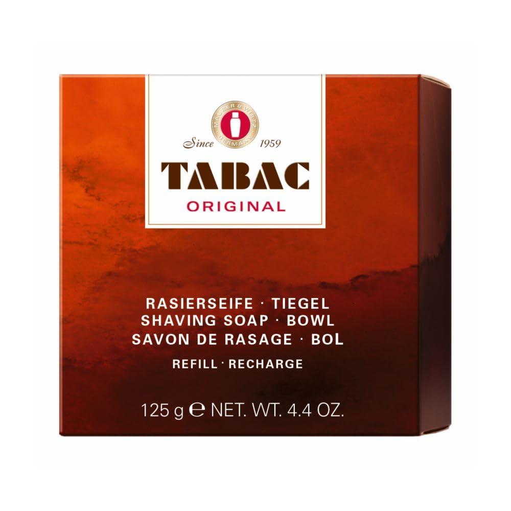 Maurer & Wirtz Tabac Original By Maurer & Wirtz For Men Shaving Soap Bowl Refill, 4.4-Ounces