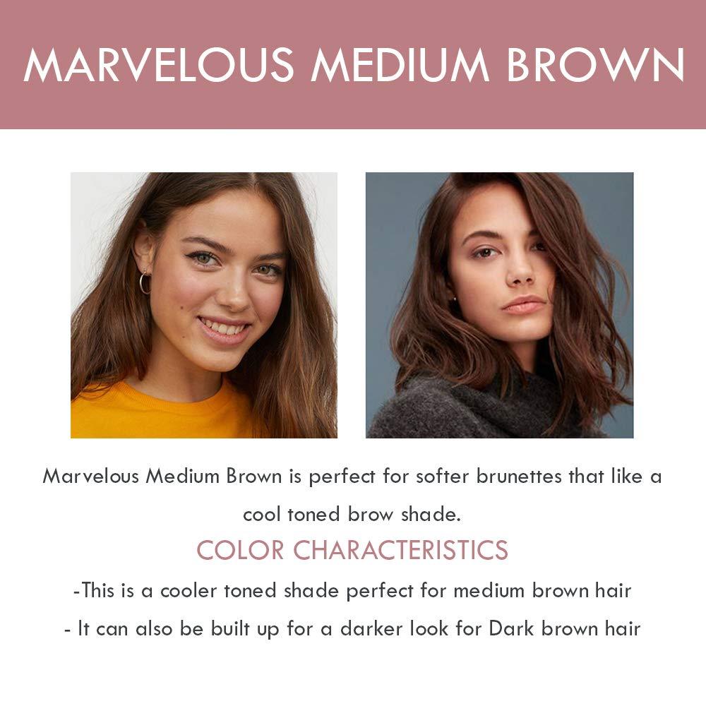 Chella Chella Good Drama Vegan Mascara and Eyebrow Pencil Bundle, Marvelous Medium Brown