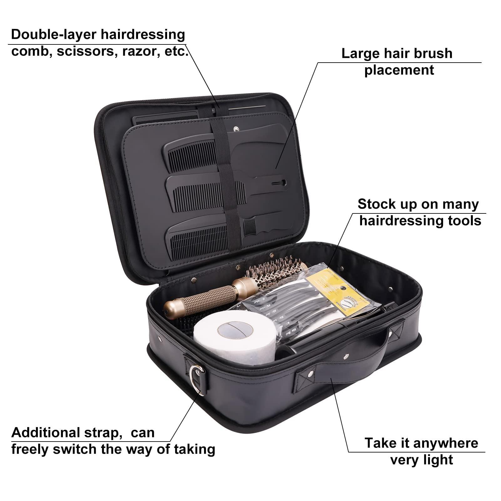 BARBERPLAN Hair Cutting Scissors Shears Kits, 29 pcs Professional Haircut Scissors Set for Barber, Salon, Home, Complete Hair Cutting Kit Includes Barber Bag, Thinning Scissors, Combs, Barber Cape