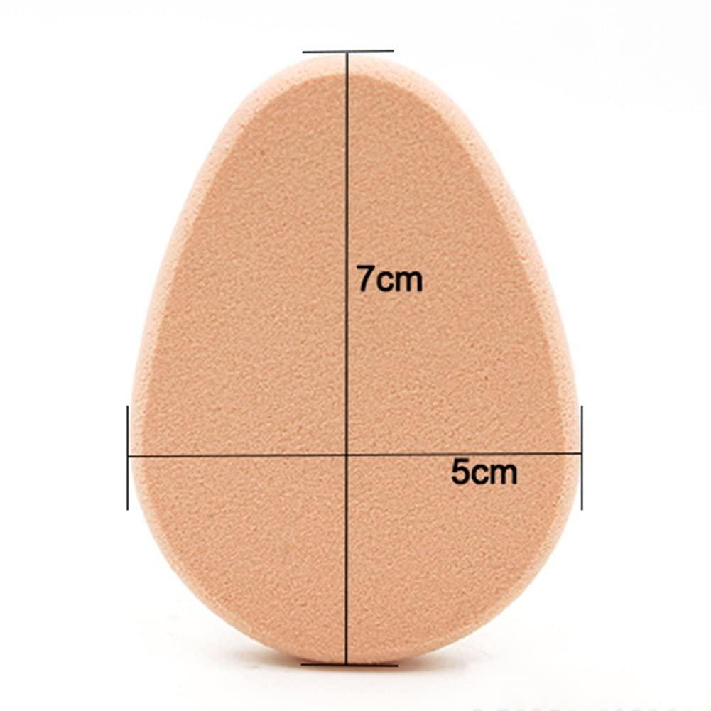 JJLFresheners 5Pcs Beige Smooth Makeup Sponge Blender Flawless Foundation Powder Puff Beauty,Makeup Brushes and Tools