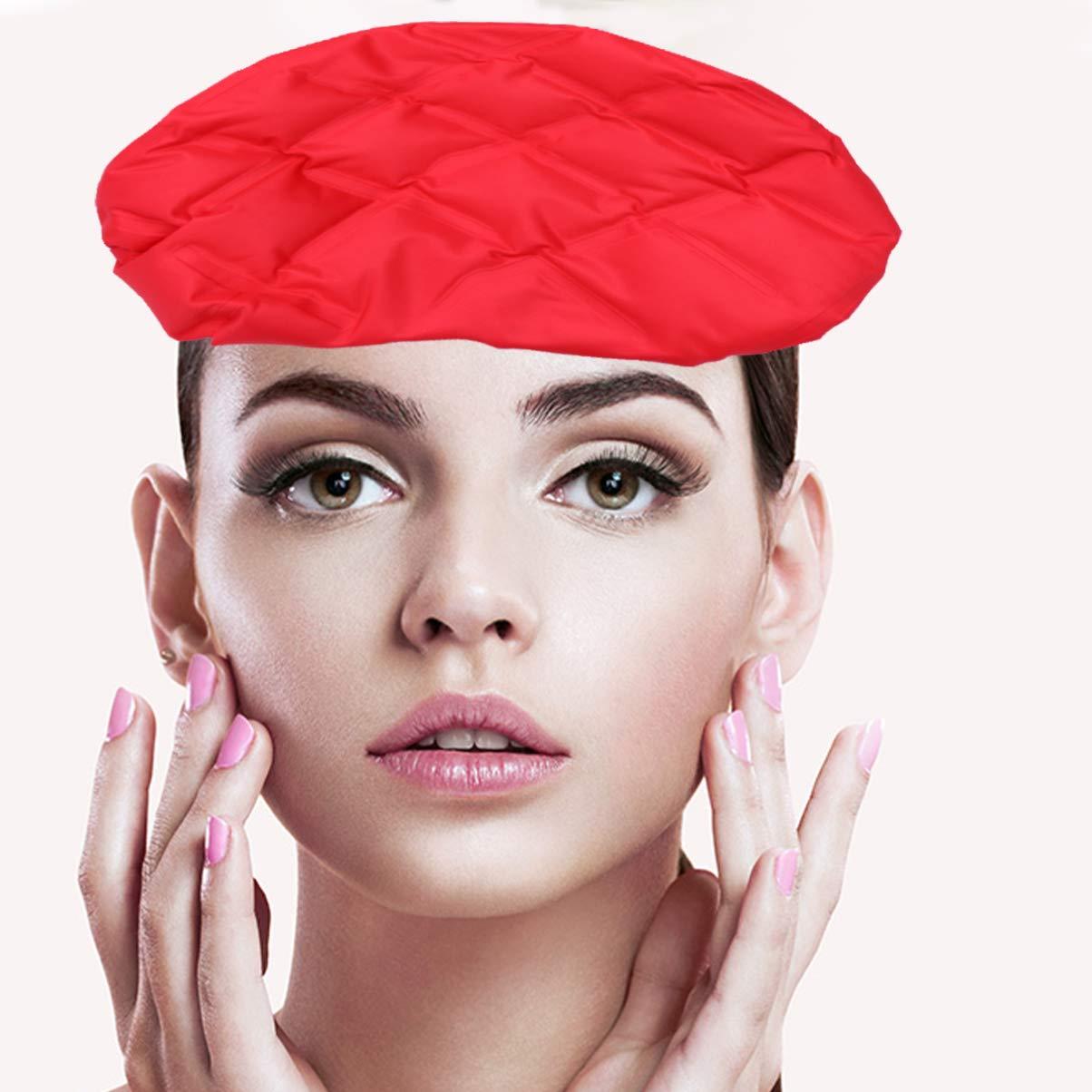 EXCEART EXCEART Thermal Hair Cap Hair Heat Cap Conditioning Heat Cap Curly Hair Cap Steamer Cap Shaper Hairspray Hair Stylinf Cap Hair Hat Heated Cap Cordless Heat Cap Heating Lid Deep