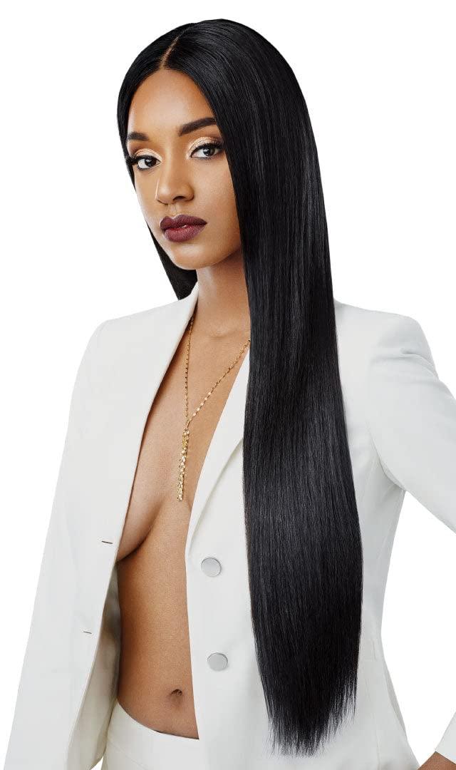 Outre Outre Luxeline Straight Style Unprocessed Human Hair Weaves - NATURAL STRAIGHT 26 Inch (NBRN)