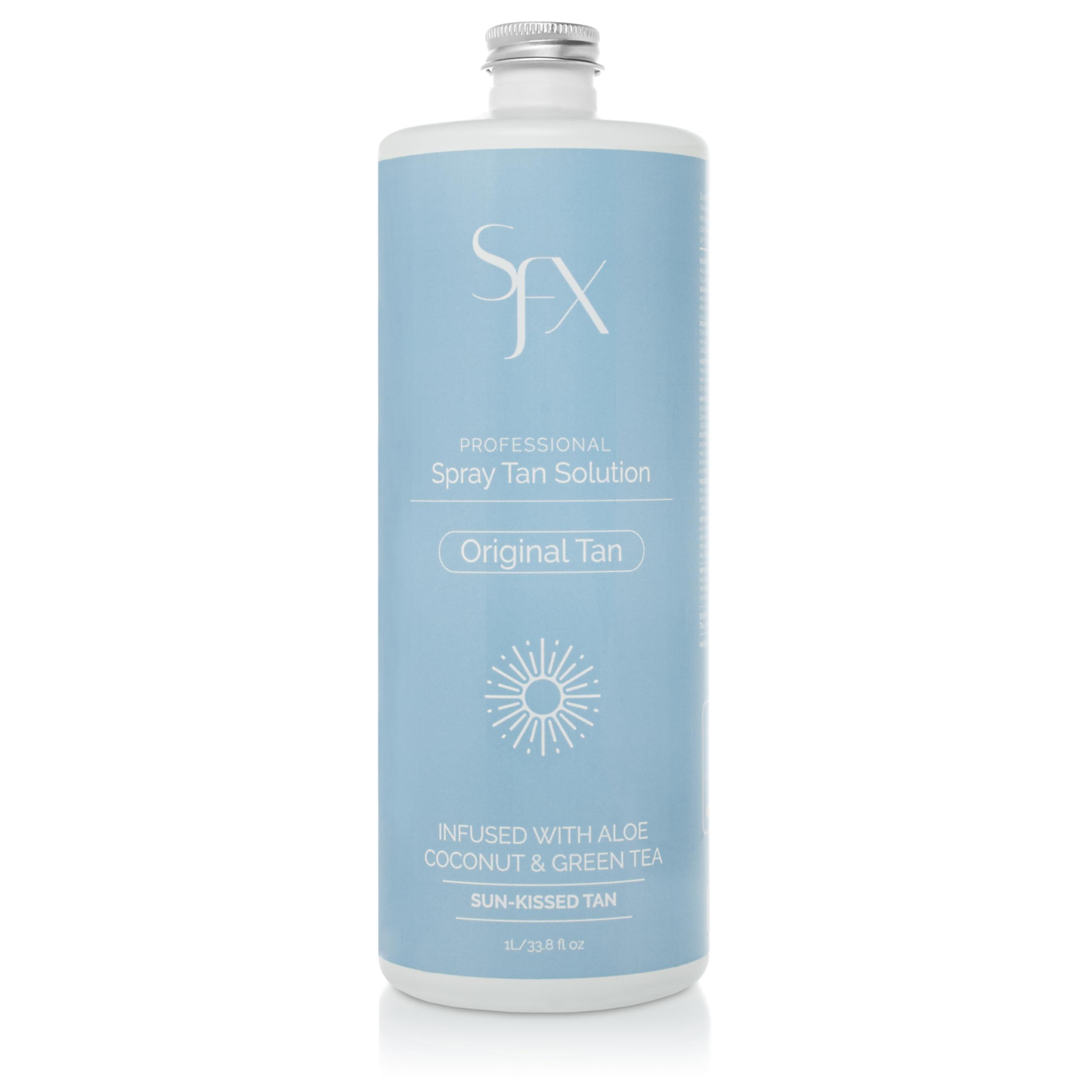 SunFX SunFX Original Tan - All Natural Spray Tanning Solution 4 fl oz | LIGHT SUMMER)