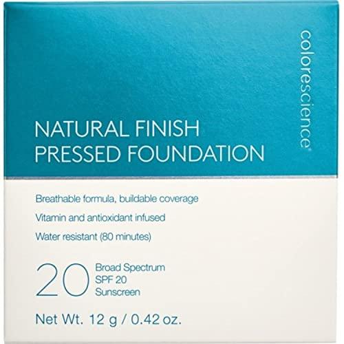 Colorescience Colorescience Natural Finish Pressed Foundation SPF 20, Light Ivory