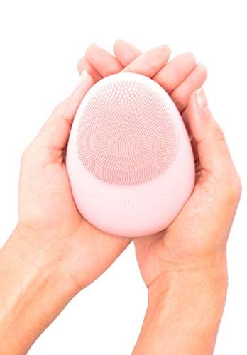 Yasmeen Skincare Co. Sonic Facial Cleansing Brush, Waterproof Electric Face Cleansing Brush Device for Deep Cleaning|Gentle Exfoliating|Massaging,Rechargeable,Yasmeen Skincare Co.