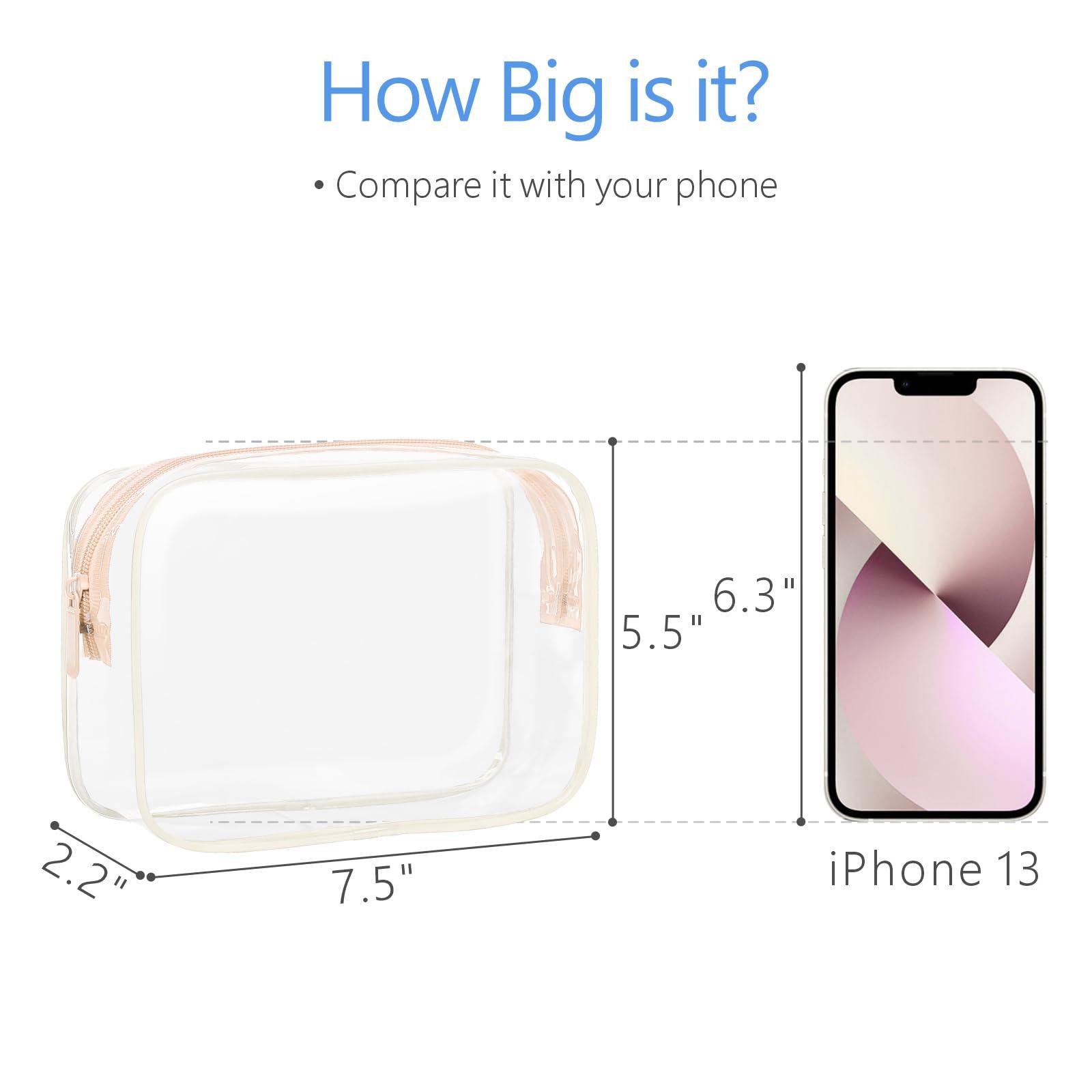 PACKISM PACKISM Hanging Travel Toiletry Bag and TSA Approved Clear Bag, Bundle Sales