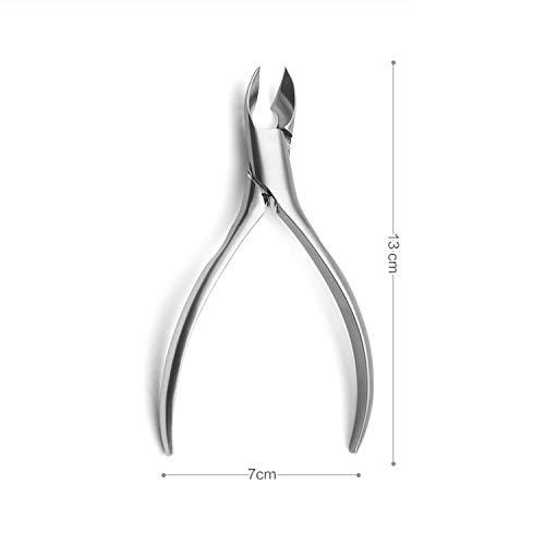 Dr.Pedi Dr.Pedi Ingrown Toenail Tools KitFingernails Clippers Set Cuticle Nipper Cutter Trimmer Remover Nail File for Dead Skin Durable Manicure Pedicure Tools, Black