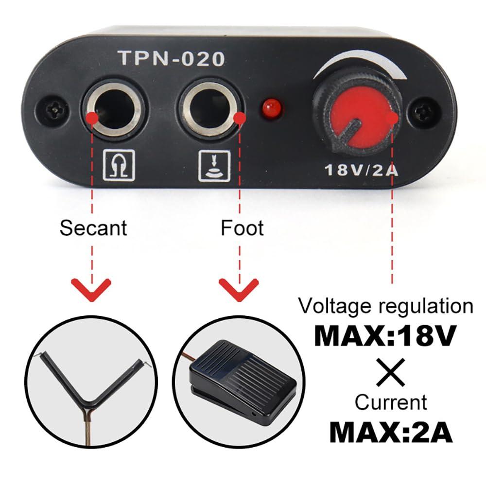 TTOOGO Tattoo Kit - Tattoo Pen Kit Complete Tattoo Kit All-In-One Motor Pen Set for Beginners And Pros Quiet, Stable, And Versatile for Liner And Shader