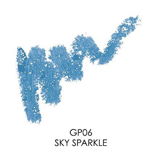 Palladio Palladio Glitter Eyeliner Pencil, Longlasting Creamy Cosmetic Pencil, Shimmer Eye Liner, Buttery Smooth Tip, Professional Makeup Glittery Pencil, Sharpenable, Sky Sparkle