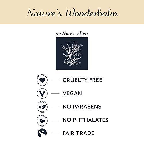 Mother's Shea Mother's Shea Whipped Shea Butter (Vanilla, 2 Oz Tins - Set of 3) 100% Pure Raw Unrefined African Shea - Organic, Sustainably-Sourced Ingredients - Natural Skin & Hair Care