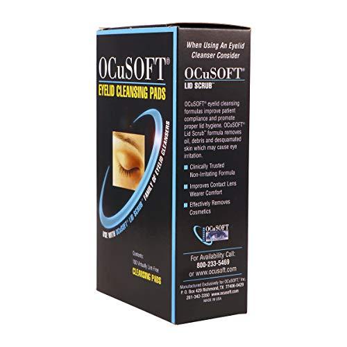 OCuSOFT OCuSOFT Eyelid Cleansing Replacement Pads, White, 100 Count (Pack of 1)