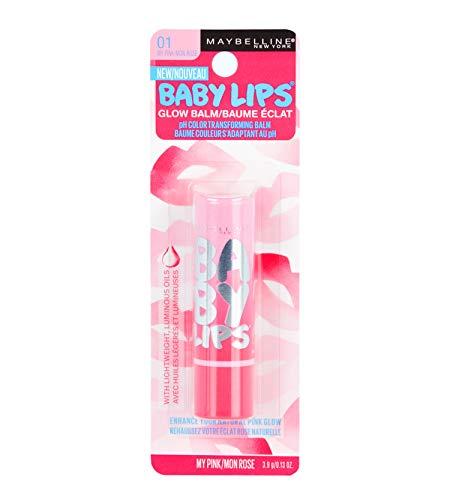Maybelline New York Maybelline New York Baby Lips Glow Lip Balm, My Pink, 2 Count