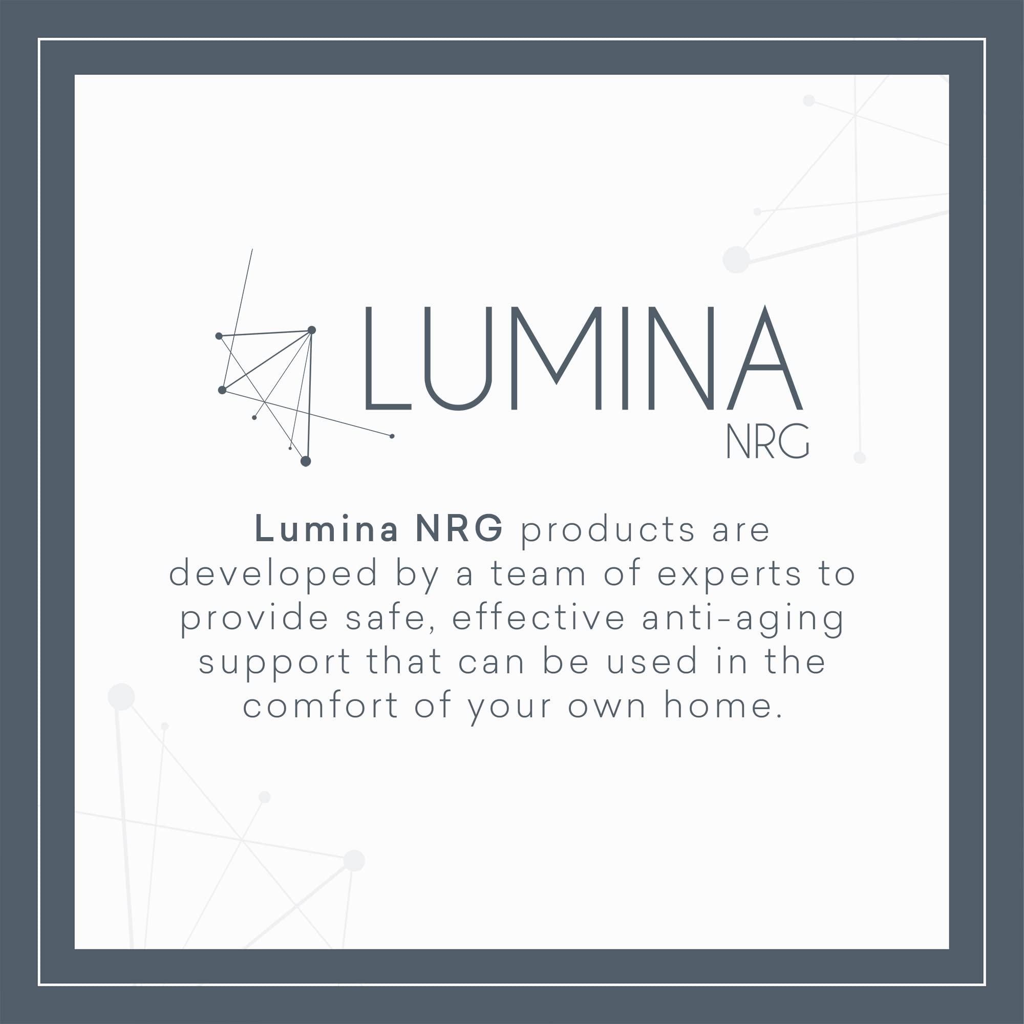 Lumina NRG 3-in-1 Eye Massage Wand - Reduce Fine Lines, Dark Circles & Inflammation - Improve Skin Elasticity & Blood Flow | Lumina NRG