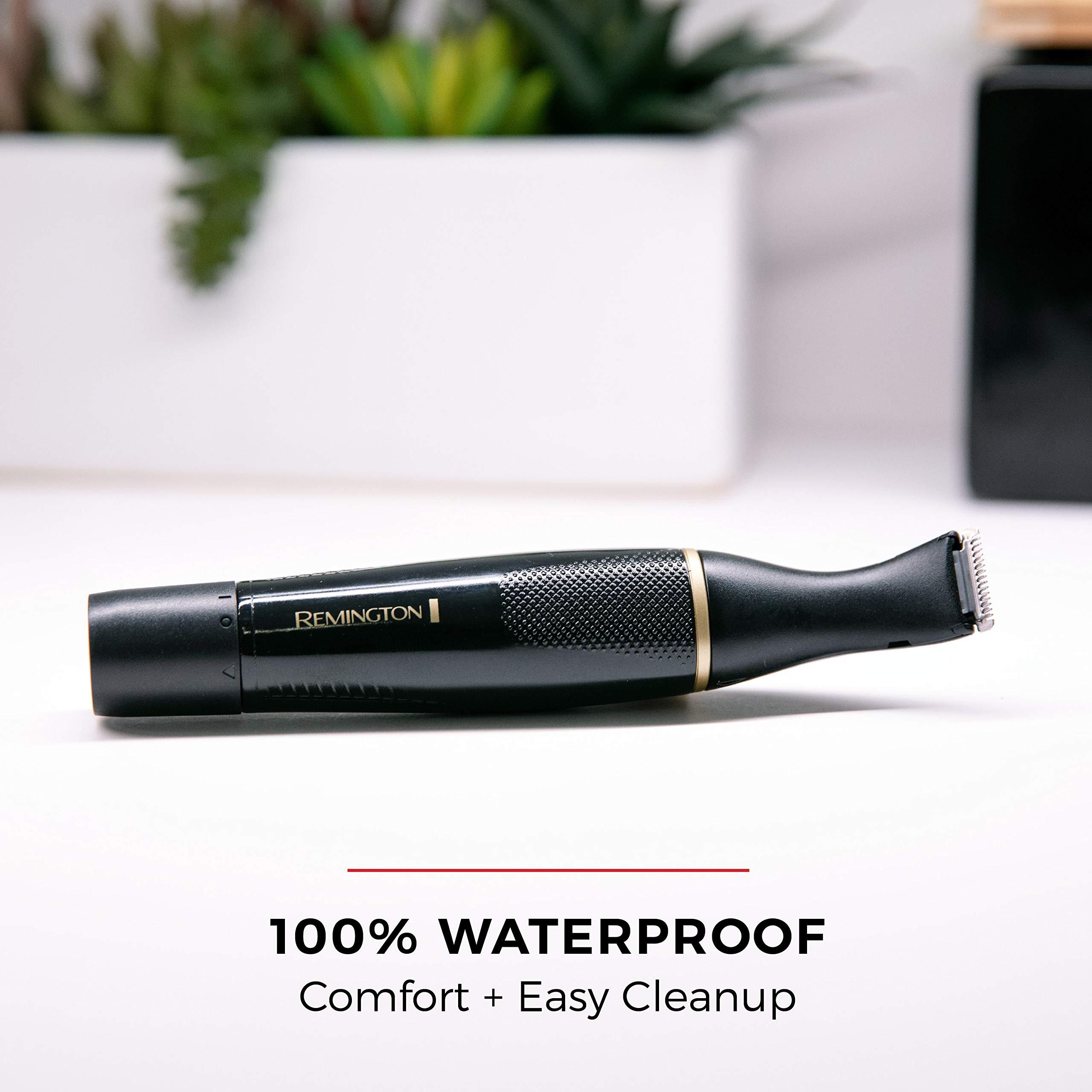 Remington Remington Ultimate Precision Detail Trimmer Black NE3160, Black/Gold, 1 Count