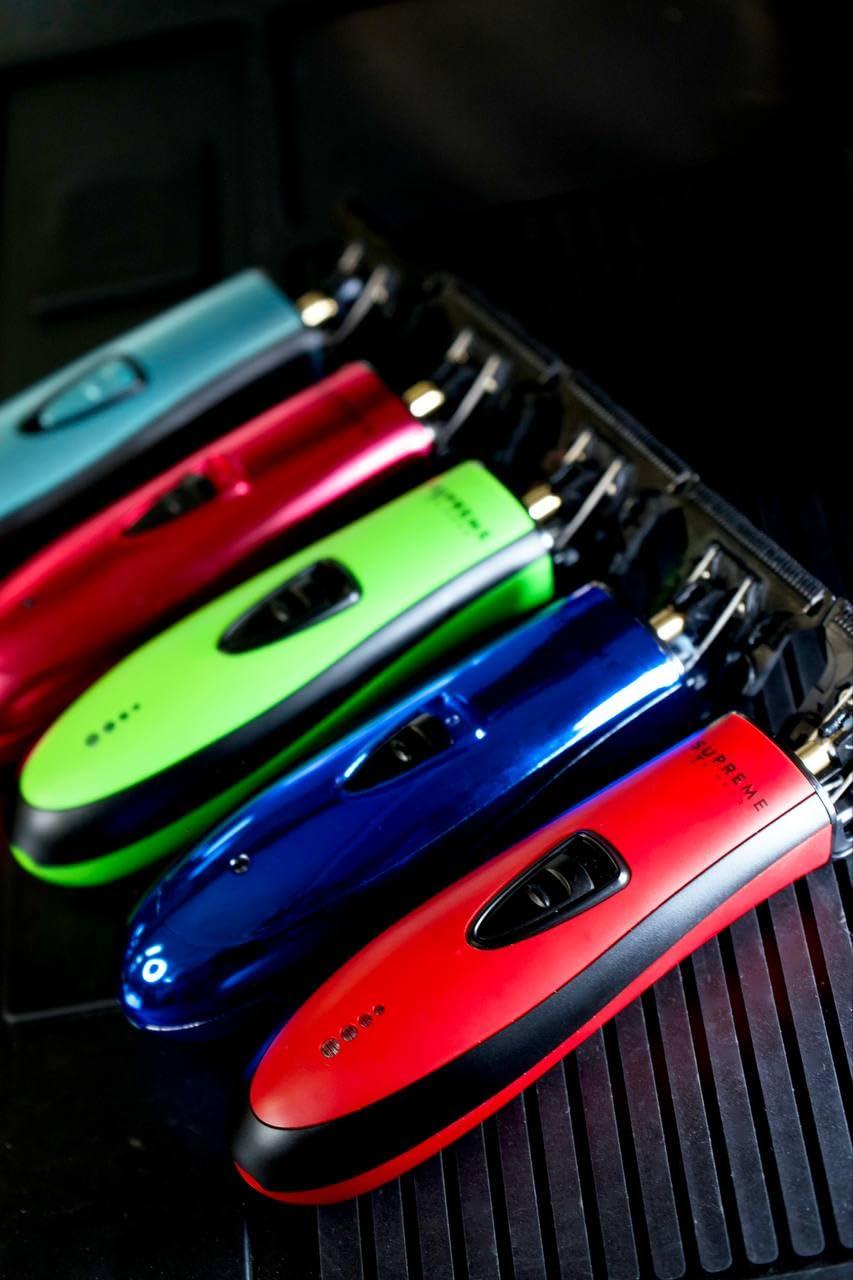 Supreme Trimmer Supreme Trimmer DLC T Shaper| Professional Barber Trimmer Hair Clippers for Men (120 Min Run Time) Cordless Hair Trimmer Zero Gapped Liner Beard Trimmer | ST5215 Light Blue