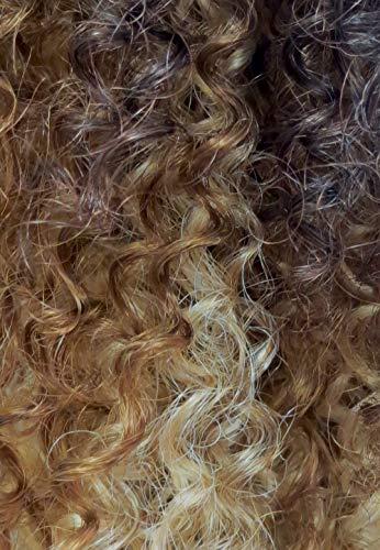 Carefree Maxwigs Eniko Wig Color FD4327 - Carefree Wigs Long Curly Ringlets Volume Synthetic African American Women's Machine Wefted Lightweight Average Cap Bundle with MaxWigs Hairloss Booklet